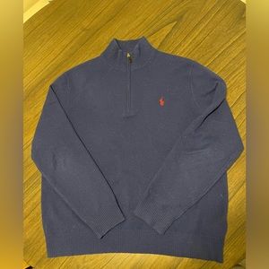 Mens zip up Polo by Ralph Lauren sweater in size XL